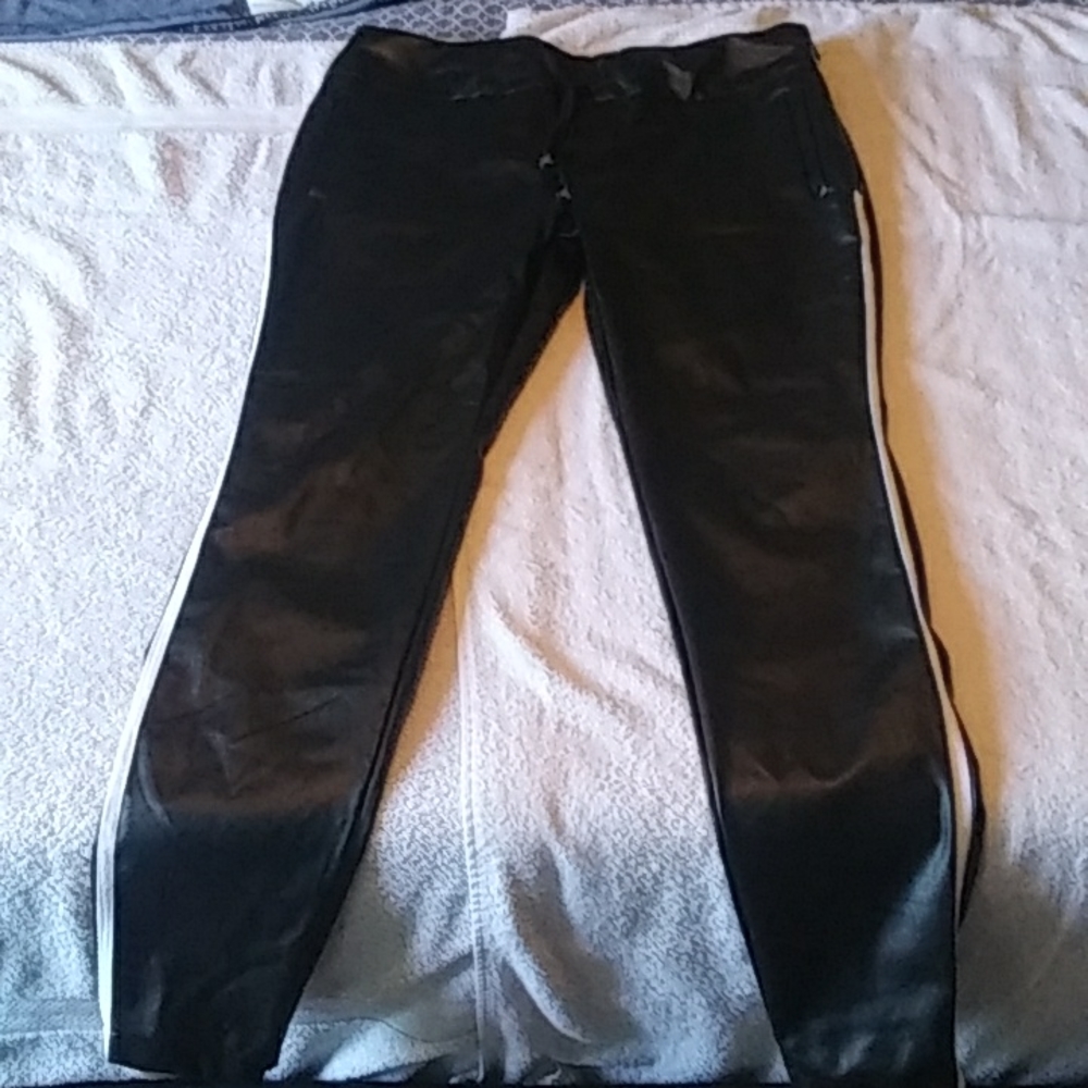 Pleather pants